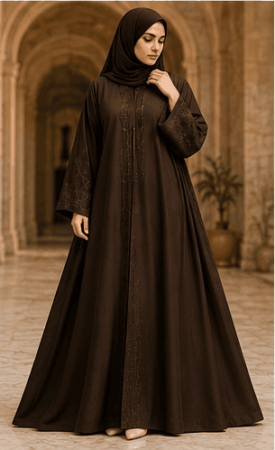 Brown Delight Abaya