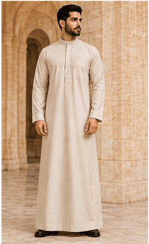 Beige Elegance Thobe
