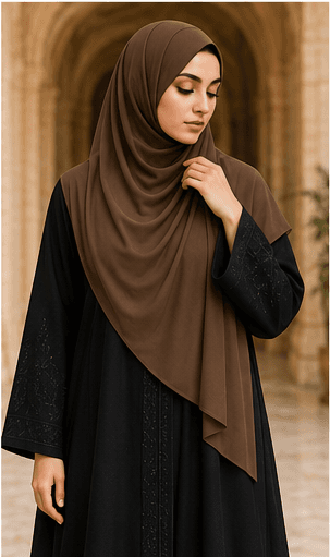 Satin Silk Hijab — alternate view