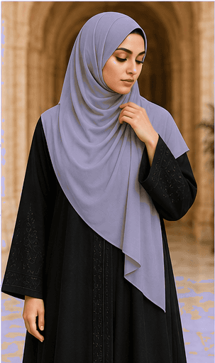 Bamboo Cotton Hijab — alternate view